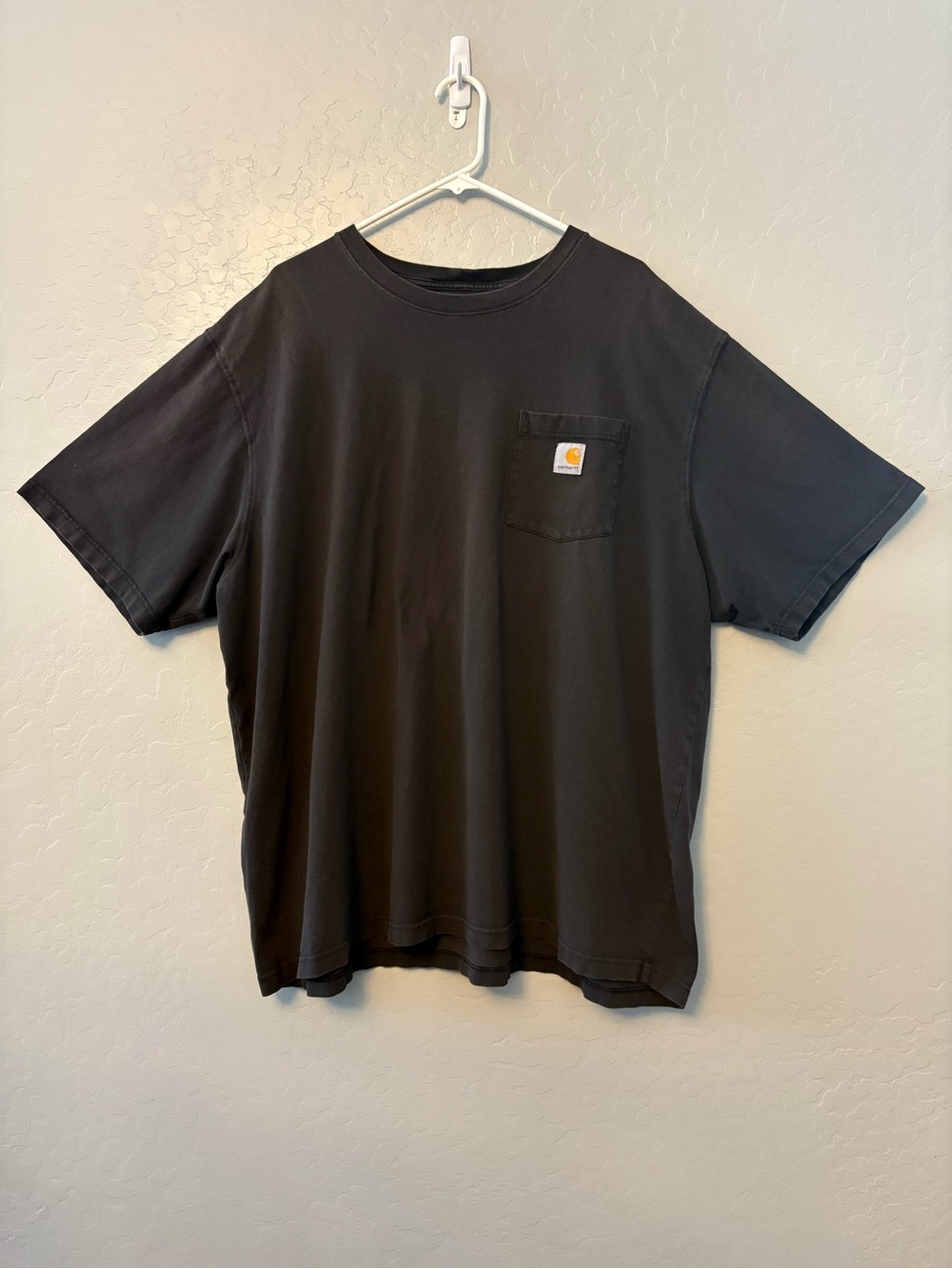 Carhartt men's black short sleeve loose fit shirt size 2xl